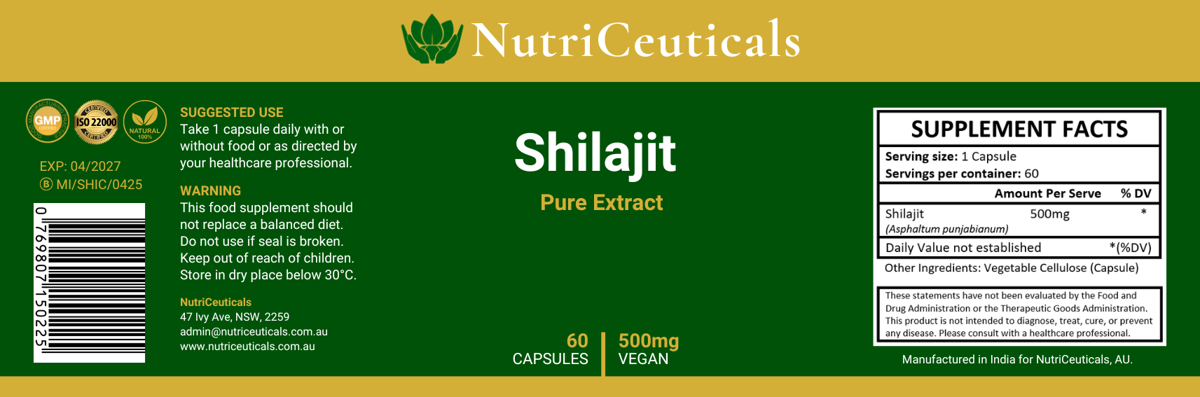 Shilajit
